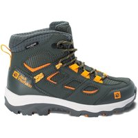 Jack Wolfskin Vojo Texapore Mid Kids Wasserdichte Wanderschuhe Kinder 37 grau slate green von Jack Wolfskin