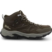 Jack Wolfskin Vojo Tour Backlength Texapore Mid Men Wasserdichte Wanderschuhe Herren 41 brown cold coffee von Jack Wolfskin