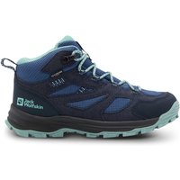 Jack Wolfskin Vojo Tour Texapore Mid Kids Wasserdichte Wanderschuhe Kinder 36 blue night blue von Jack Wolfskin