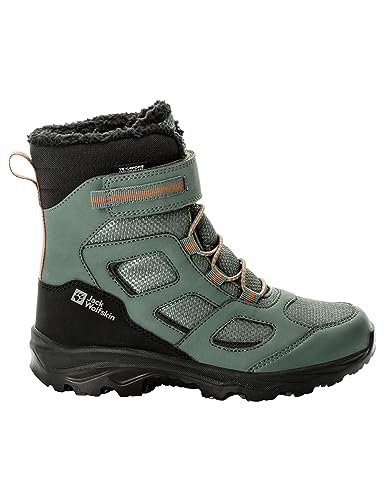 Jack Wolfskin Unisex Kinder Vojo Wt Texapore High K Outdoorschuhe, Slate Green, 33 EU Jack Wolfskin Unisex Kinder Vojo Wt Texapore High K Outdoorschuhe, Slate Green, 33 EU von Jack Wolfskin