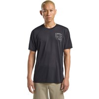 Jack Wolfskin Vonnan Graphic T-Shirt Men Funktionsshirt Herren L black,grey EXPLORE phantom von Jack Wolfskin