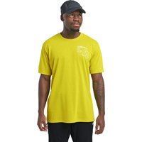 Jack Wolfskin Vonnan Graphic T-Shirt Men Funktionsshirt Herren S multi color EXPLORE chartreuse von Jack Wolfskin