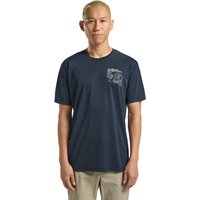 Jack Wolfskin Vonnan Graphic T-Shirt Men Funktionsshirt Herren XL multi color EXPLORE midnight sky von Jack Wolfskin