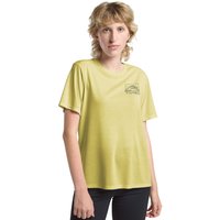 Jack Wolfskin Vonnan Graphic T-Shirt Women Funktionsshirt Damen M multi color RIDGE LEAF lemon ice von Jack Wolfskin