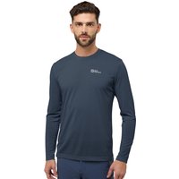 Jack Wolfskin Vonnan LS T-Shirt Men Langarm Funktionsshirt Herren L blue midnight sky von Jack Wolfskin