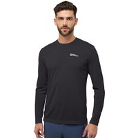 Jack Wolfskin Vonnan LS T-Shirt Men Langarm Funktionsshirt Herren M black black von Jack Wolfskin