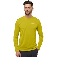Jack Wolfskin Vonnan LS T-Shirt Men Langarm Funktionsshirt Herren S yellow chartreuse von Jack Wolfskin
