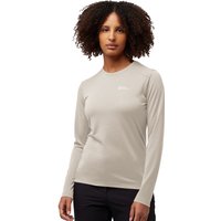 Jack Wolfskin Vonnan LS T-Shirt Women Langarm Funktionsshirt Damen S beige pale sand von Jack Wolfskin
