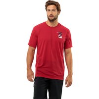 Jack Wolfskin Vonnan S/S Graphic T-Shirt Men Funktionsshirt Herren S rot red glow von Jack Wolfskin