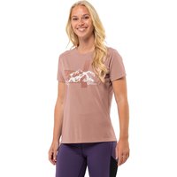 Jack Wolfskin Vonnan S/S Graphic T-Shirt Women Funktionsshirt Damen M  Rose Dawn von Jack Wolfskin