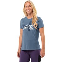 Jack Wolfskin Vonnan S/S Graphic T-Shirt Women Funktionsshirt Damen XS  Elemental Blue von Jack Wolfskin
