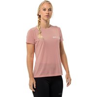 Jack Wolfskin Vonnan S/S T-Shirt Women Funktionsshirt Damen XS braun rose dawn von Jack Wolfskin