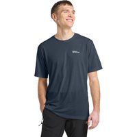 Jack Wolfskin Vonnan S|S T-Shirt Men Funktionsshirt Herren L blue midnight sky von Jack Wolfskin
