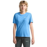Jack Wolfskin Vonnan S|S T-Shirt Women Funktionsshirt Damen XS blue mid blue von Jack Wolfskin