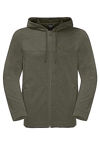 Jack Wolfskin WALDSEE HOODED JKT M island moss XL von Jack Wolfskin