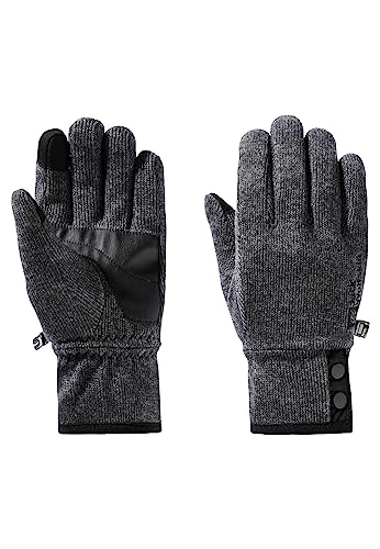 Jack Wolfskin Winter Wool Glove Dark Grey XL von Jack Wolfskin