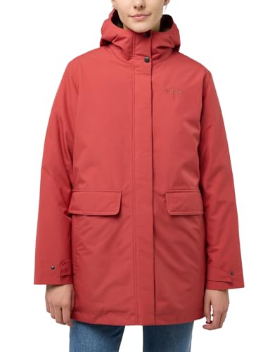 Jack Wolfskin WINTERTOR PARKA W red coral, L von Jack Wolfskin