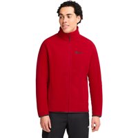 Jack Wolfskin Waldweg FZ Men Fleecejacke Full-Zip mit 3-in-1 System Herren L red adrenaline red von Jack Wolfskin