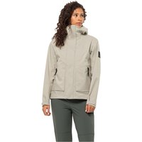 Jack Wolfskin Wandermood 3L Jacket Women Hardshell-Regenjacke Damen 006 dusty grey dusty grey von Jack Wolfskin