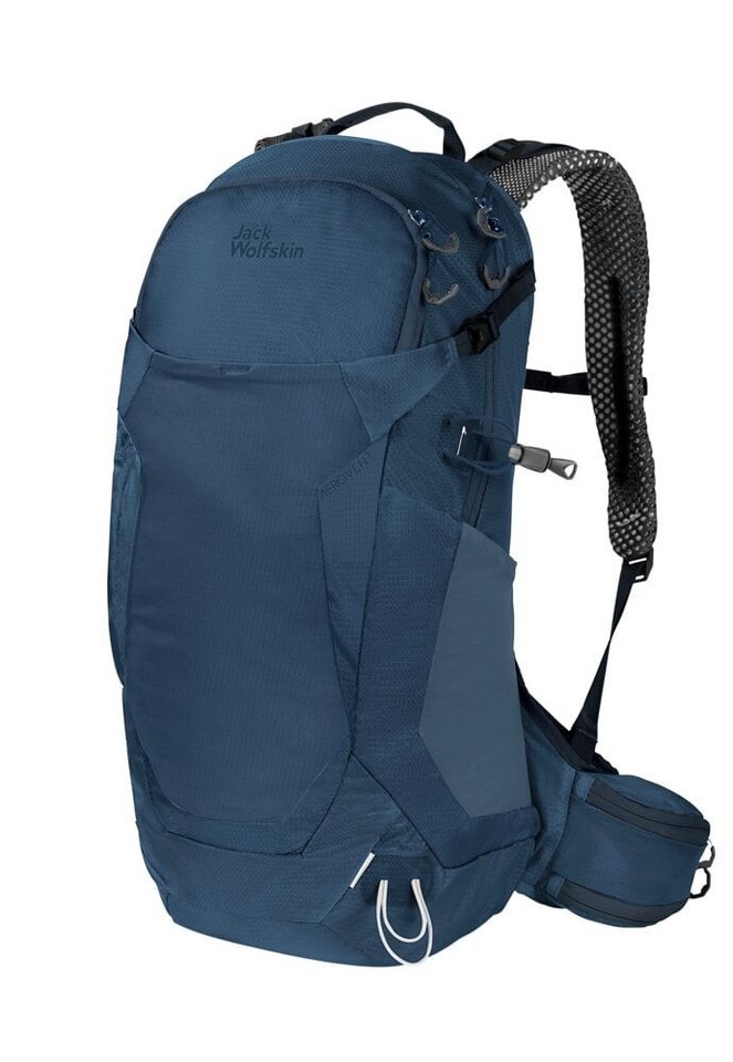 Jack Wolfskin Wanderrucksack Crosstrail (für Tagestouren) dunkelblau 24 Liter von Jack Wolfskin