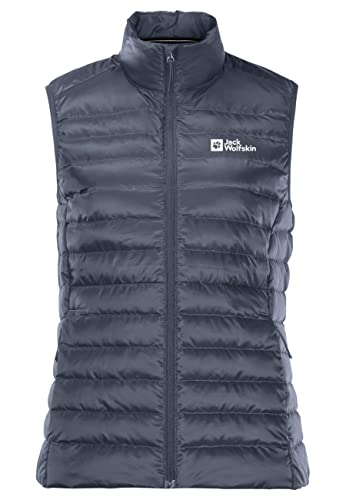 Jack Wolfskin Weiblich Pack & Go Weste, Ombre Blue, XS von Jack Wolfskin