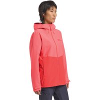 Jack Wolfskin Weiltal 2L Jacket Women Regenjacke Damen M red sunset coral von Jack Wolfskin