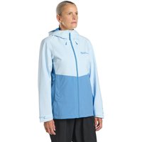 Jack Wolfskin Weiltal 2L Jacket Women Regenjacke Damen S blue Ice Blue von Jack Wolfskin