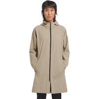 Jack Wolfskin Wellsee Coat Women Trenchcoat Damen S grey stone von Jack Wolfskin