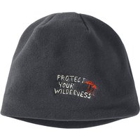 Jack Wolfskin Wilderness Beanie Kids Beanie Mütze Kinder M phantom phantom von Jack Wolfskin