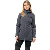 Jack Wolfskin Windhain Coat Women Softshellmantel Damen XS dolphin dolphin von Jack Wolfskin