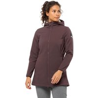 Jack Wolfskin Windland Coat Women Softshellmantel Damen M boysenberry boysenberry von Jack Wolfskin