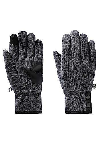 Jack Wolfskin Winter Wool Glove Dark Grey M von Jack Wolfskin