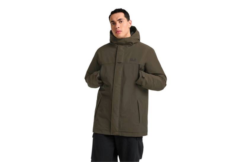 Jack Wolfskin Winterjacke Glacer Shield (wasserdicht, atmungsaktiv, warm) braun Herren von Jack Wolfskin