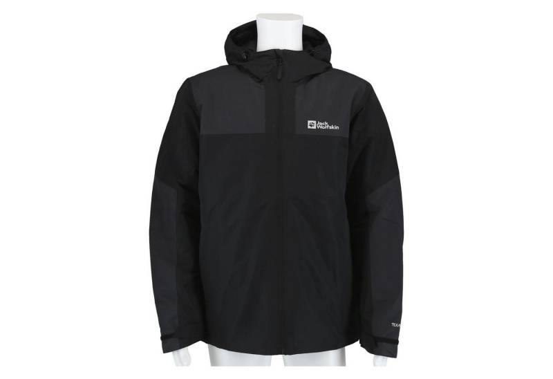 Jack Wolfskin Winterjacke Jasper 2024 (sehr wasser- und winddicht, atmungsaktiv) schwarz Herren von Jack Wolfskin