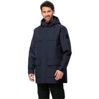 Jack Wolfskin Winterlager Parka Men Wasserdichter Wintermantel Herren 3XL blau night blue von Jack Wolfskin