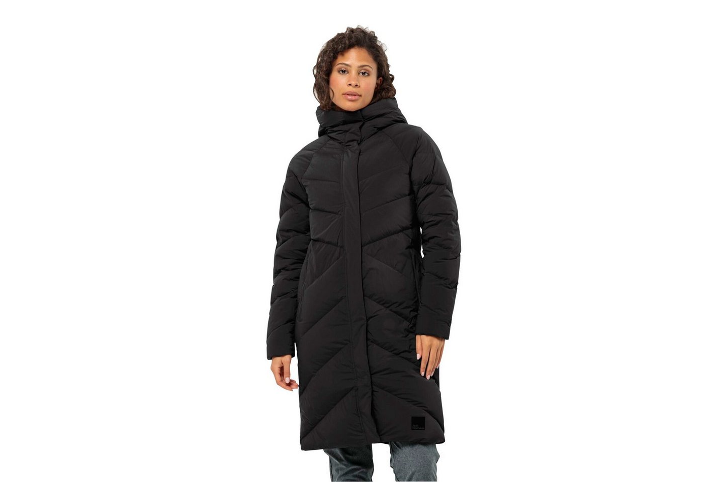 Jack Wolfskin Wintermantel Marienplatz Coat (winddicht, sehr wasserabweisend) schwarz Damen von Jack Wolfskin