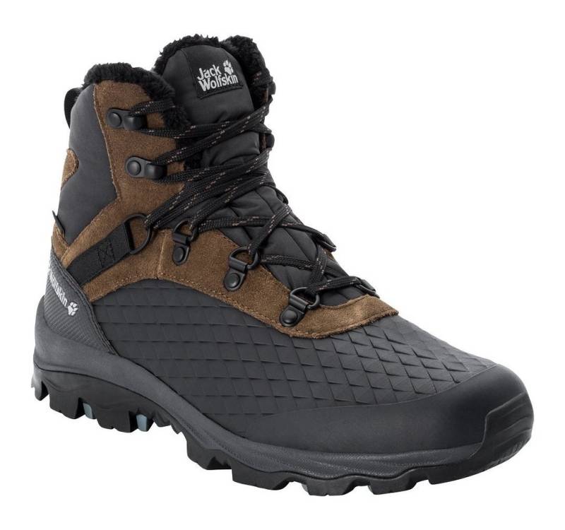 Jack Wolfskin Snowcrawler MID Texapore/wasserdicht braun Herren Winterstiefel von Jack Wolfskin