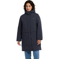 Jack Wolfskin Wintertide Jacket Women Lange wasserdichte Jacke Damen XL blue dark navy von Jack Wolfskin
