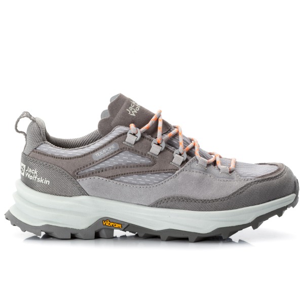 Jack Wolfskin - Women's Cyrox Texapore Low - Multisportschuhe Gr 8,5 grau von Jack Wolfskin