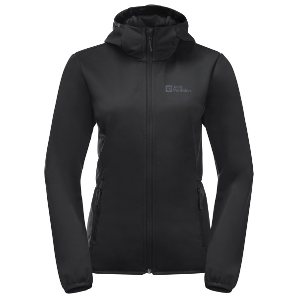 Jack Wolfskin - Women's Windhain Hoody - Softshelljacke Gr M schwarz von Jack Wolfskin