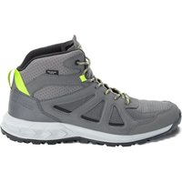 Jack Wolfskin Woodland 2 Texapore Mid Men Wasserdichte Wanderschuhe Herren 45.5 grau pebble grey von Jack Wolfskin