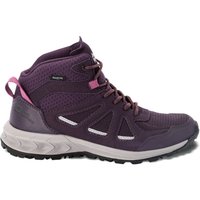 Jack Wolfskin Woodland 2 Texapore Mid Women Wasserdichte Wanderschuhe Damen 37.5 purple / phantom purple / phantom von Jack Wolfskin