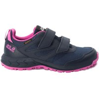 Jack Wolfskin Woodland Texapore Low VC Kids Wasserdichte Wanderschuhe Kinder 40 blau blue / pink von Jack Wolfskin