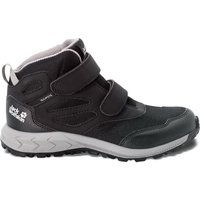 Jack Wolfskin Woodland Texapore Mid VC Kids Wasserdichte Wanderschuhe Kinder 30 schwarz black / grey von Jack Wolfskin