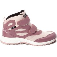 Jack Wolfskin Woodland Texapore Mid VC Kids Wasserdichte Wanderschuhe Kinder 36 ash mauve ash mauve von Jack Wolfskin