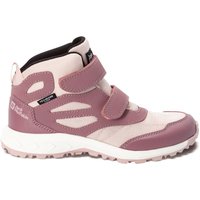 Jack Wolfskin Woodland Texapore Mid VC Kids Wasserdichte Wanderschuhe Kinder 37 ash mauve ash mauve von Jack Wolfskin