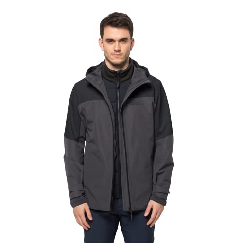 JackWolfskin Herren GLAABACH Jacke, Black, XXL JackWolfskin Herren GLAABACH Jacke, Black, XXL von Jack Wolfskin