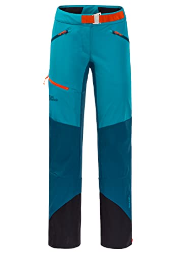 Jackwolfskin Damen Alpspitze Hose, Freshwater Blue, 42 von Jack Wolfskin