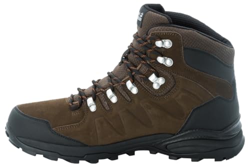 Jack Wolfskin Herren Refugio Texapore Mid M Walking Schuh, Brown Phantom, 40 EU von Jack Wolfskin