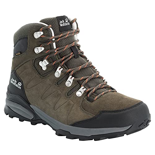 Jack Wolfskin Herren Refugio Texapore Mid M Walking Schuh, Khaki Phantom, 39.5 EU von Jack Wolfskin